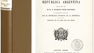 Codigo Civil de la Republica Argentina, Redacto por el Dr D Dalmacio. Argentina, Dalmacio Velez Sarsfield