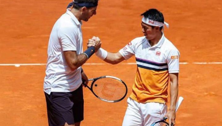 Del Potro y Nishikori