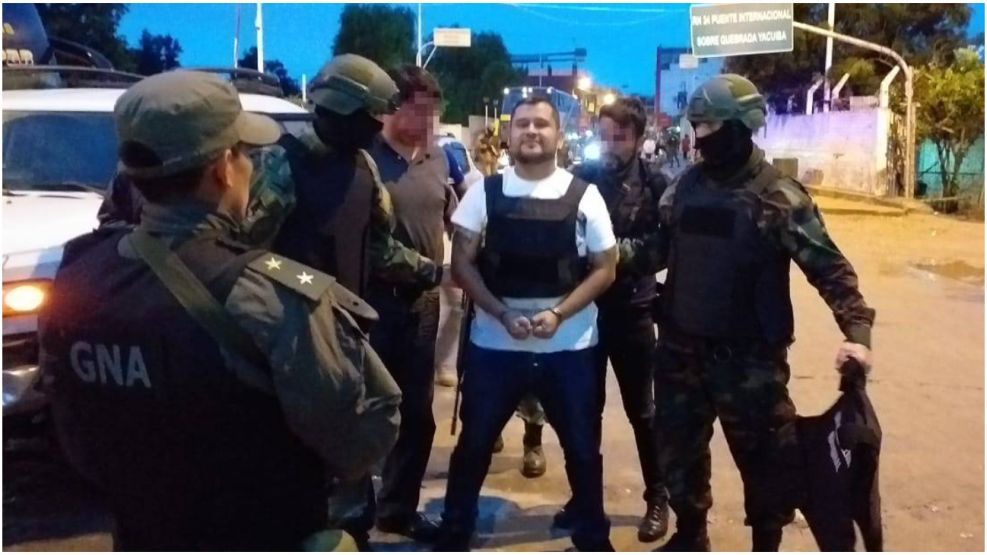 Mauricio Gerónimo, narco argentino capturado en Bolivia