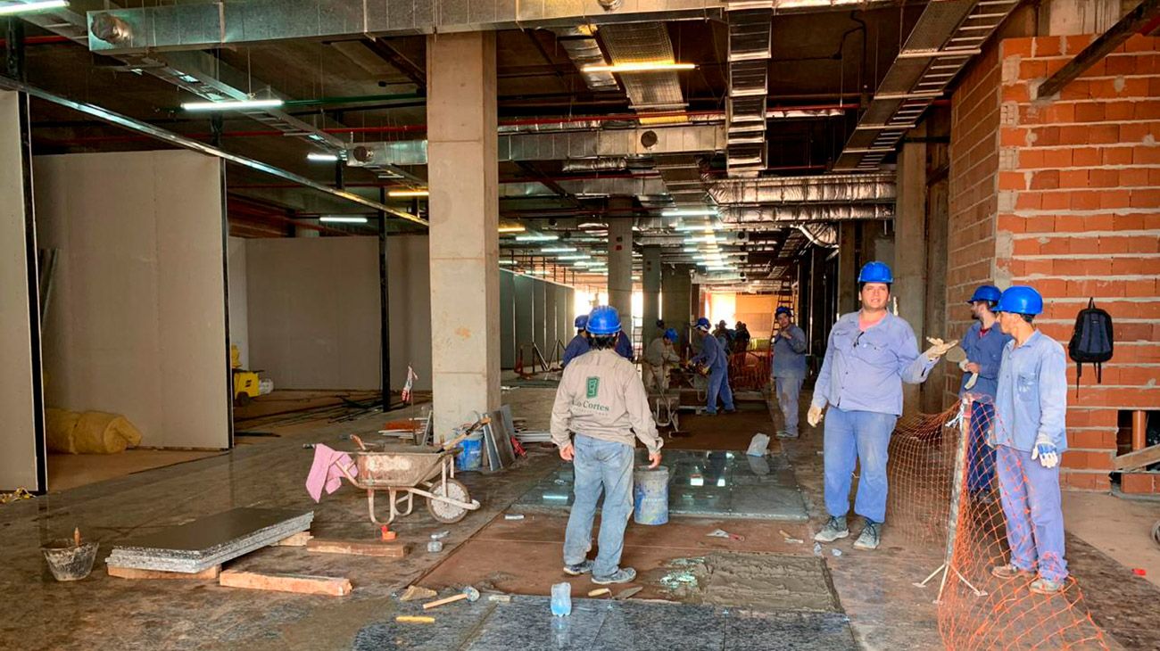 Avanzan las obras en el aeropuerto de Iguazú en Misiones