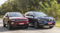 Test Comparativo Jeep Compass Renault Koleos prueba de manejo