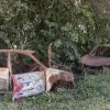 Autos incendiados y abandonados en la ruta nacional 193