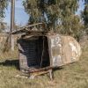 Autos incendiados y abandonados en la ruta nacional 193