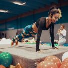 Yudy Arias, la influencer fitness que es famosa en Instagram.
