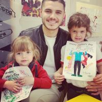 mauro icardi, mascota, isabella icardi, wanda nara, francesca icardi, perros