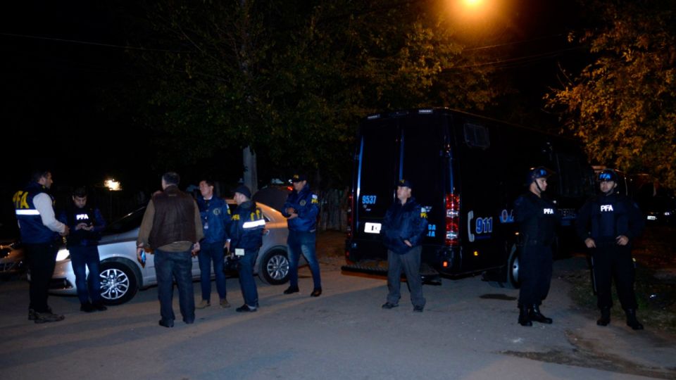 Operativo en Rosario.
