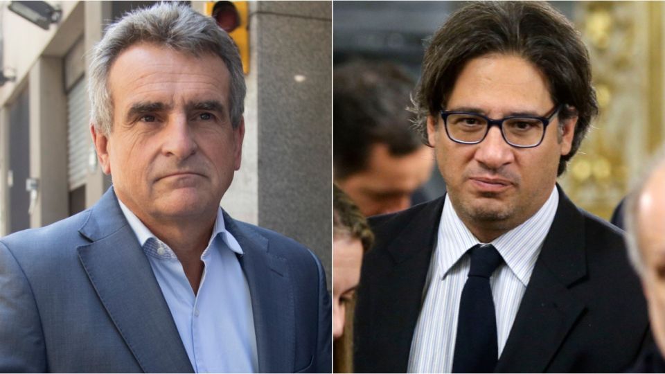 Germán Garavano, cuestionado por el kirchnerismo, con Agustín Rossi a la cabeza.