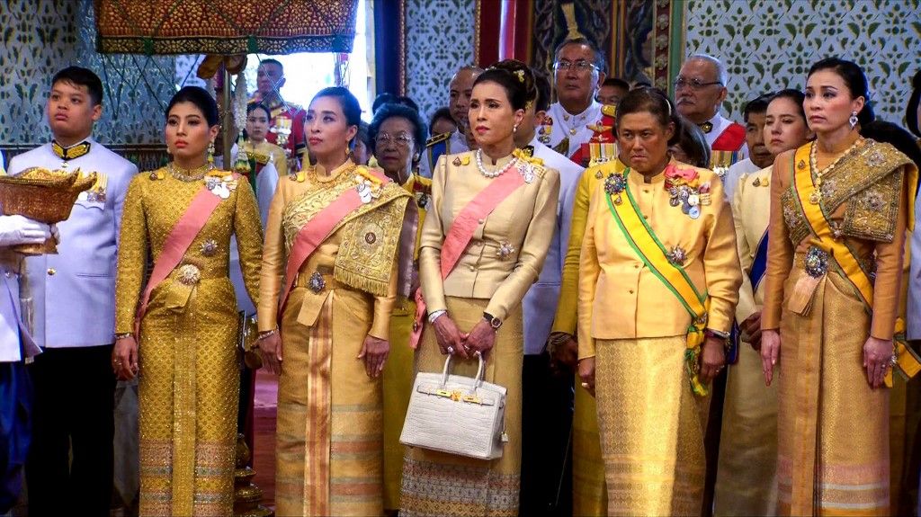 Escenas de la coronación del rey Vajiralongkorn de Tailandia, el sábado 4 y domingo 5 de mayo, ceremonias que costaron 31 millones de dólares.