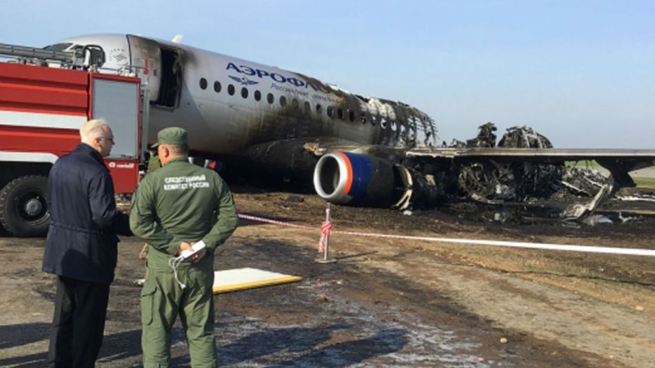 En total, 78 personas iban a bordo del aparato cuando se vio obligado a volver al aeropuerto Moscú-Sheremetievo.