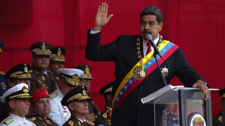President Maduro Attends The Military Academy ''Vow Of Loyalty' Event