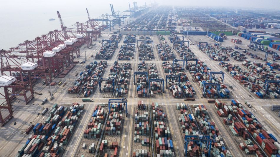 Nansha Port As Mnuchin Says U.S. Open to Facing Penalties in China Trade Deal