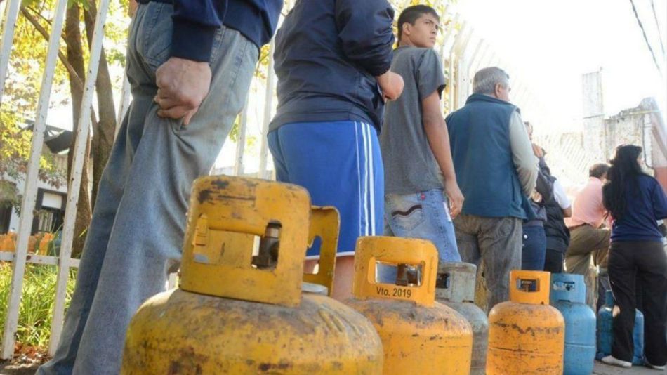 Garrafa de gas