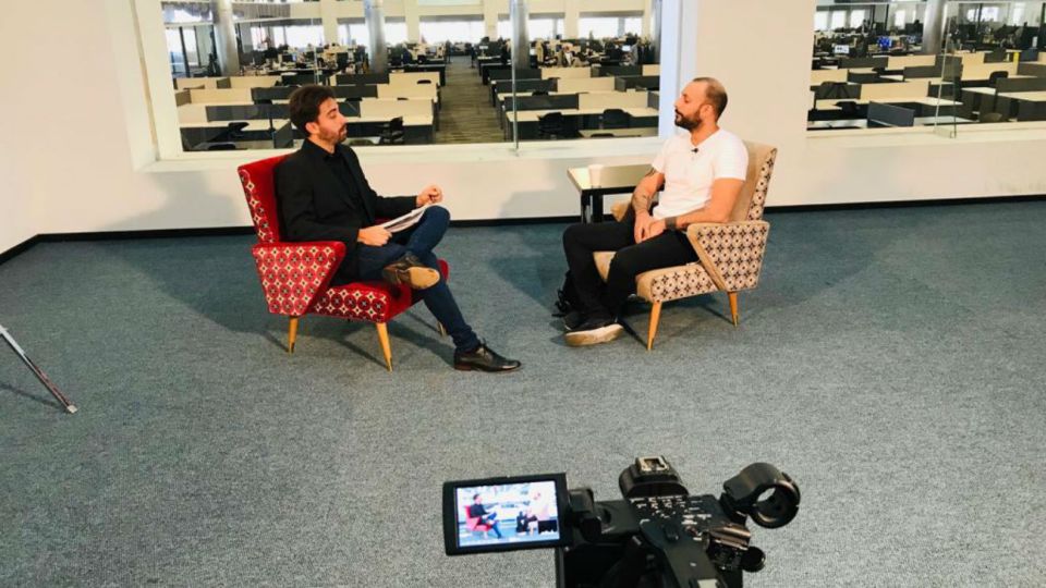 Leonardo Fariña fue entrevistado en Editorial Perfil.