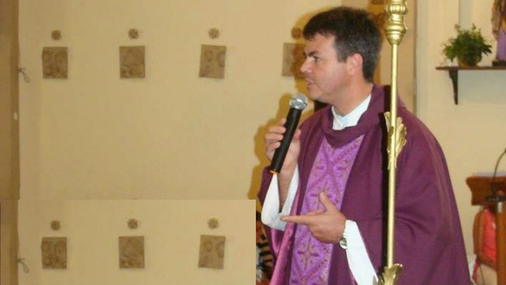 El sacerdote Tulio Matiussi fue detenido en diciembre pasado.