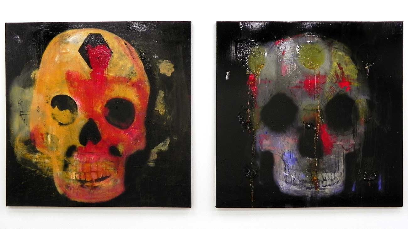 Carne Suave, muestra grupal en el Espacio Imán de la Fundación Cazadores. Serie Los muertos de ahora, de Sergio Bazán.