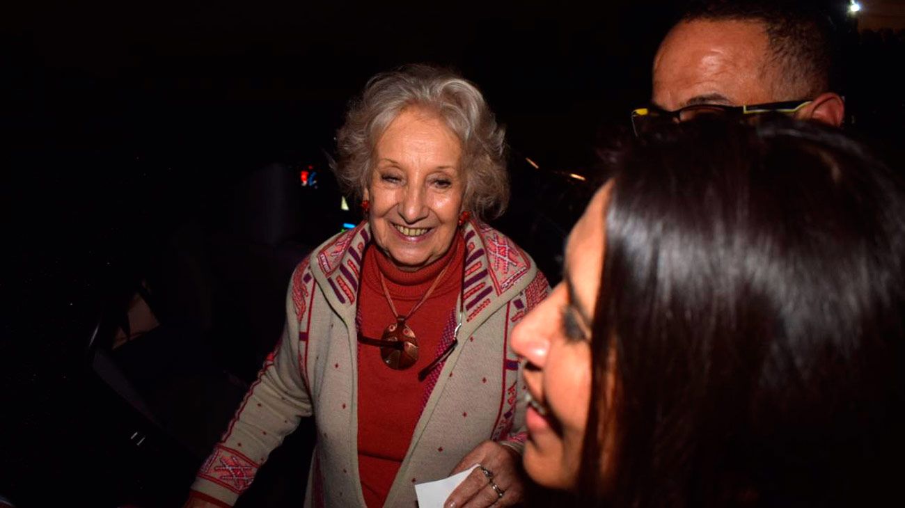 Estela de Carlotto, titular de Abuelas.