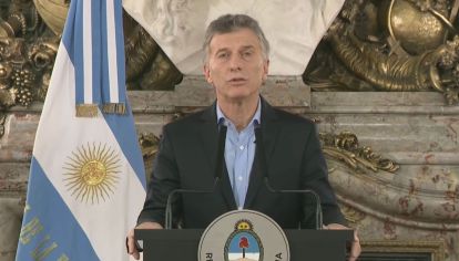 El Presidente Macri habla tras el ataque a tiros al Diputado Olivares