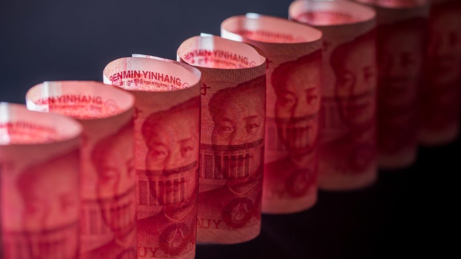 Chinese Yuan, Hong Kong Dollar and U.S. Dollar Banknotes