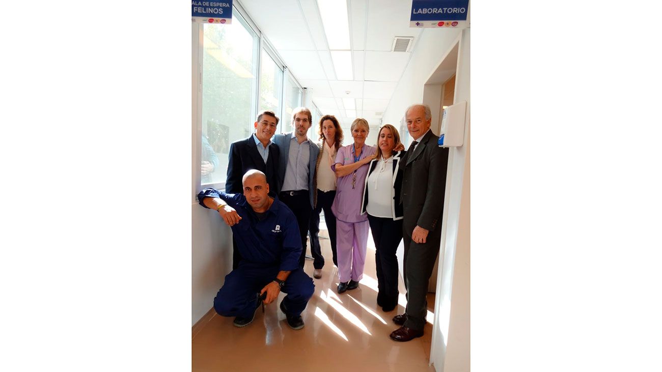 El 10 de mayo se inauguró en Pilar el hospital veterinario de la USAL, bautizado San Francisco de Asís.