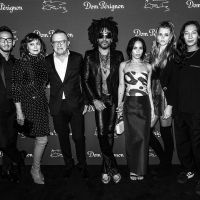 Wanda Nara y Mauro Icardi asistieron a la muestra fotográfica de Lenny Kravitz
