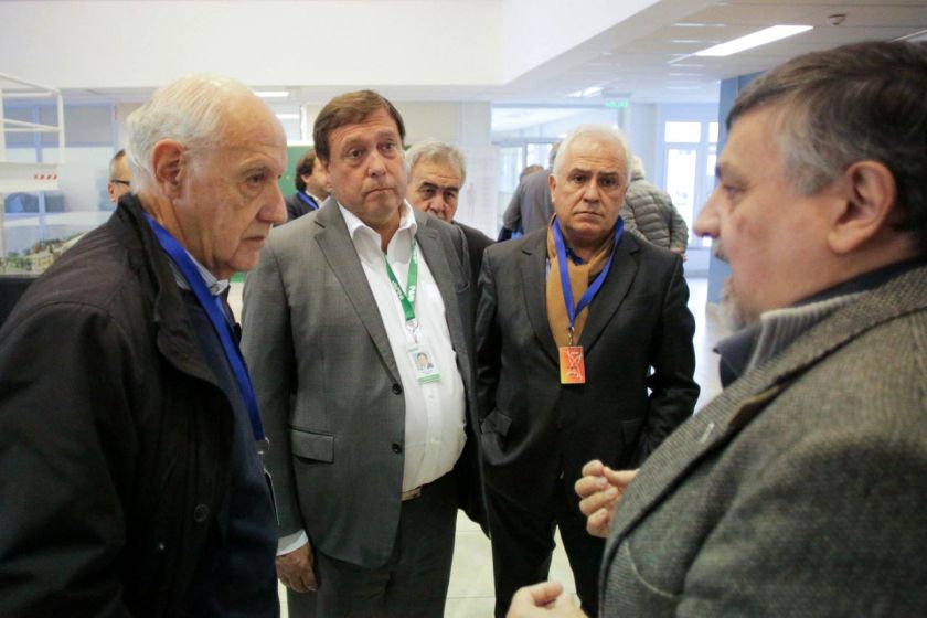 En carrera. Esta semana Lavagna y Massa mantuvieron encuentros con los gobernadores Weretilneck y Bordet