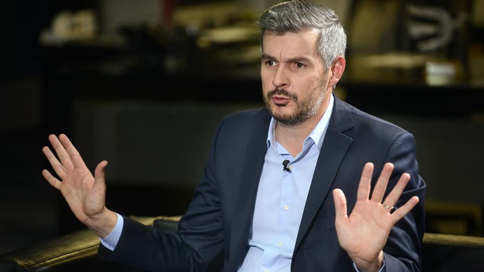 Marcos Peña, en la entrevista con Jorge Fontevecchia en Perfil.