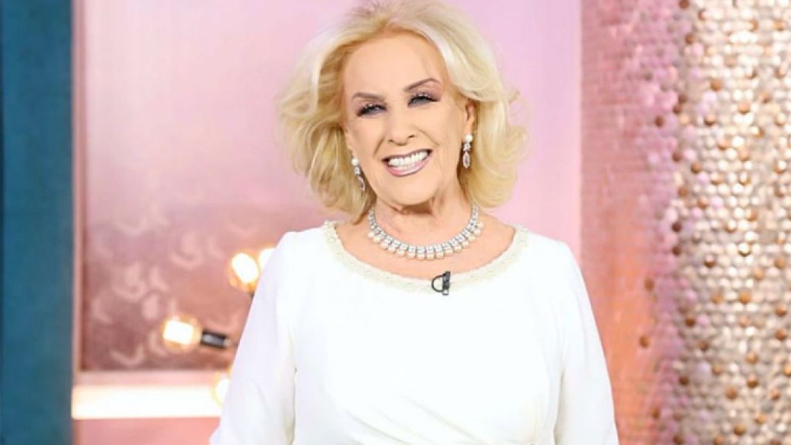 Mirtha Legrand, the veteran 92-year-old actress and TV presenter who has dominated Argentina's screens for decades, is currently in hospital.