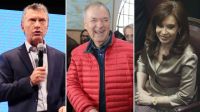 Mauricio Macri, Juan Schiaretti y Cristina Kirchner 05132019