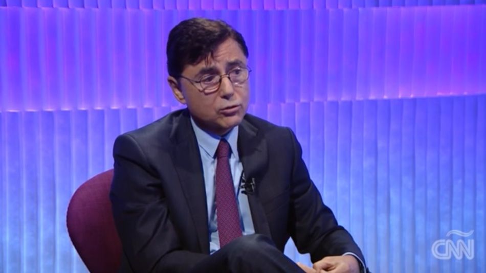 El fundador y CEO de Editorial Perfil, Jorge Fontevecchia, en CNN en español.