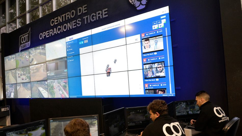 Nuevo sistema de reconocimiento facial en Tigre