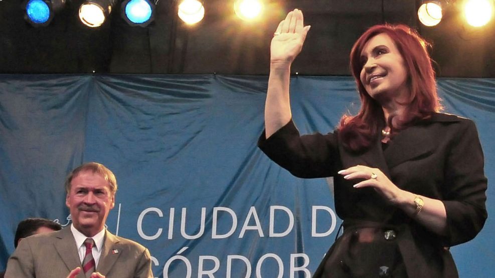 Juan Schiaretti y Cristina Kirchner compartieron su último acto juntos en 2011