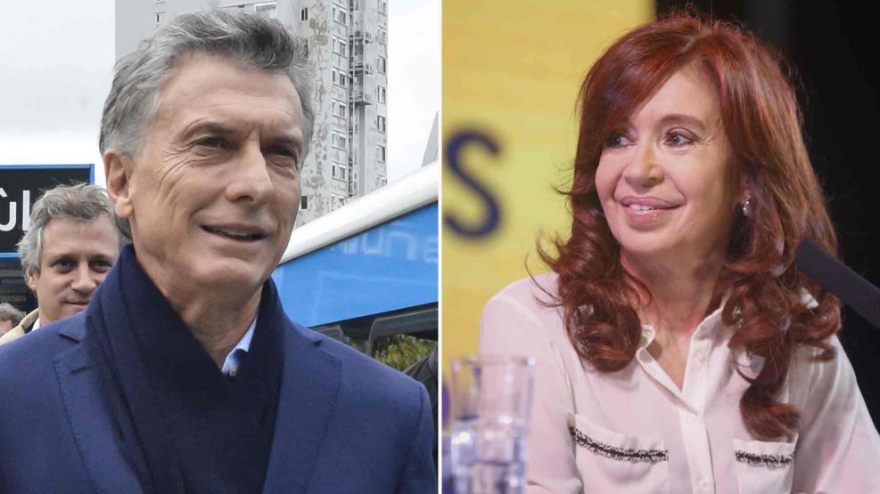 Mauricio Macri y Cristina Fernández de Kirchner 05132019