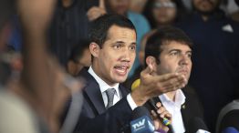 National Assembly President Juan Guaido Holds Press Conference Following Failed Uprising
