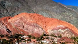 La Quebrada de Humahuaca fue declarada Patrimonio de la Humanidad en 2003.