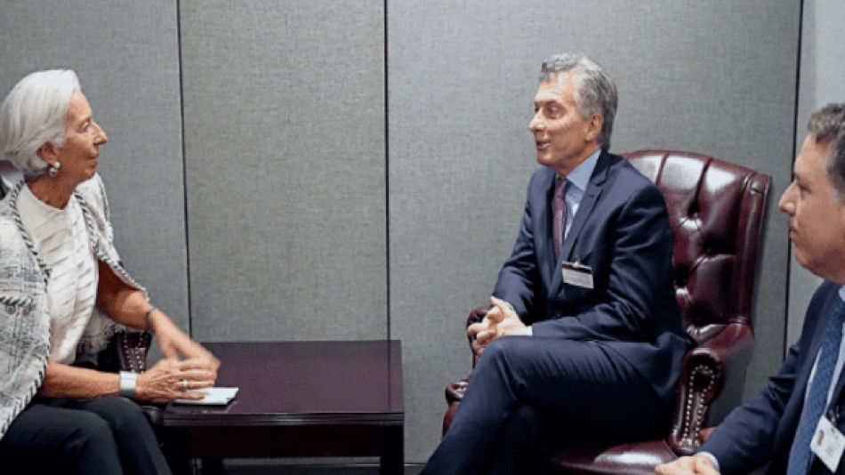 FMI Macri Lagarde Dujovne