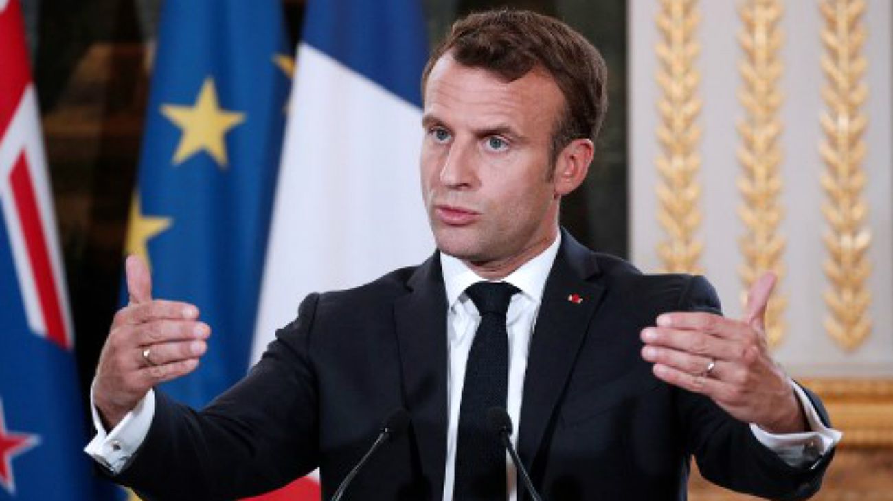 El presidente Macron.