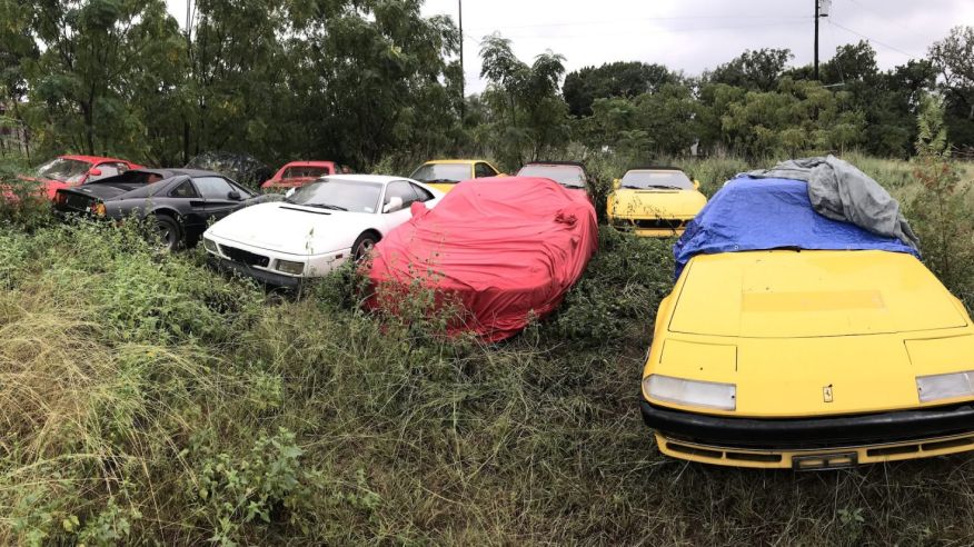 Ferraris abandonadas