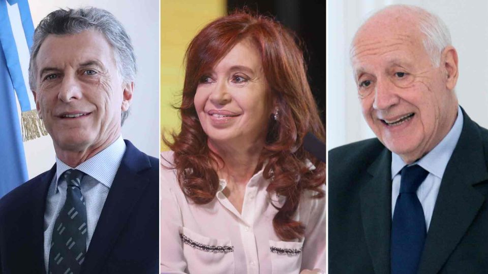 Macri CFK Lavagna 052019