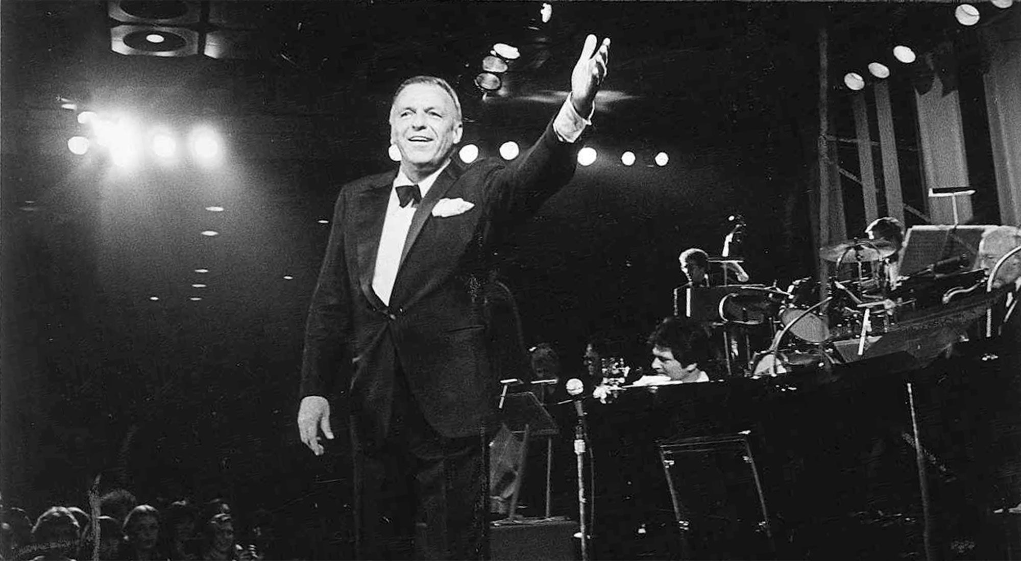 Frank Sinatra llegó a la Argentina en agosto de 1981. 