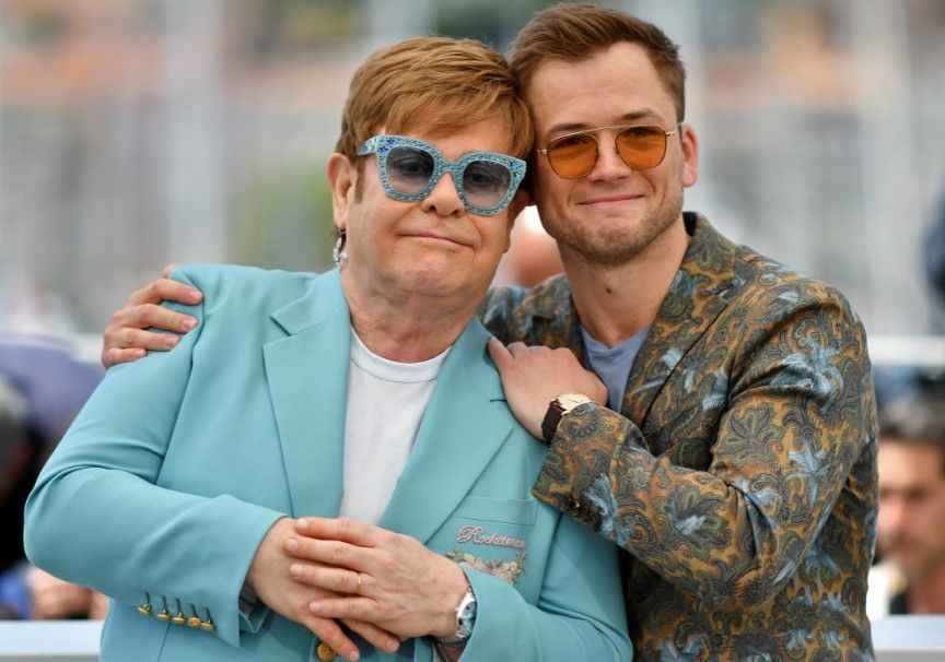 Taron Egerton y Elton John presentan "Rocketman" en la 72ª edición del Festival de Cannes