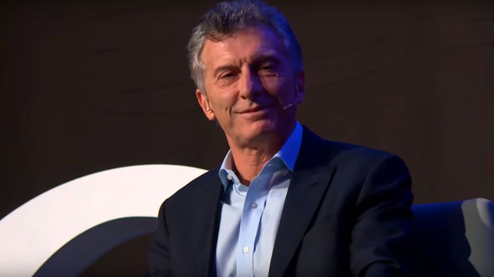 Mauricio Macri, presidente.