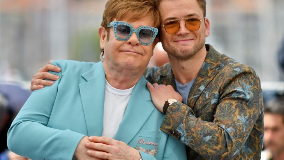 Taron Egerton y Elton John
