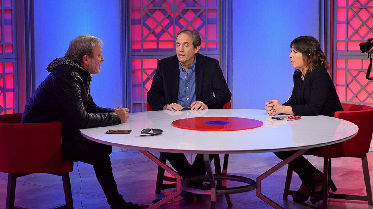 María O'Donnell y Ernesto Tenembaum participaron de En el Barro junto a Edi Zunino.