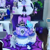 Andrea Estévez le festejó su primer cumpleaños a su hija Hannah
