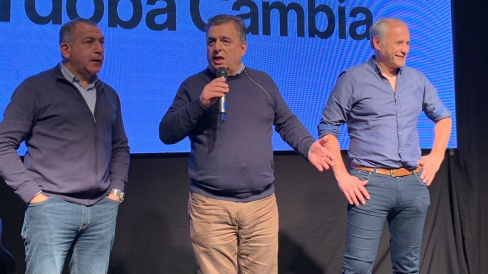 El diputado Mario Negri se presentó como candidato a gobernador de Córdoba por la UCR y quedó en segundo lugar. 