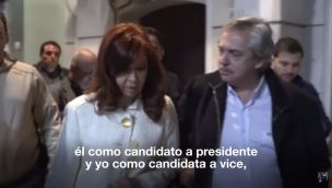 Cristina Kirchner Alberto Fernández candidatura
