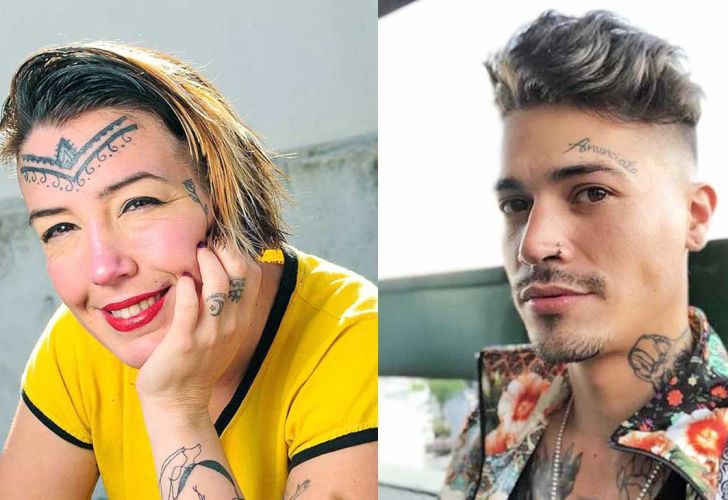 Tatuaje de dolor de cejas