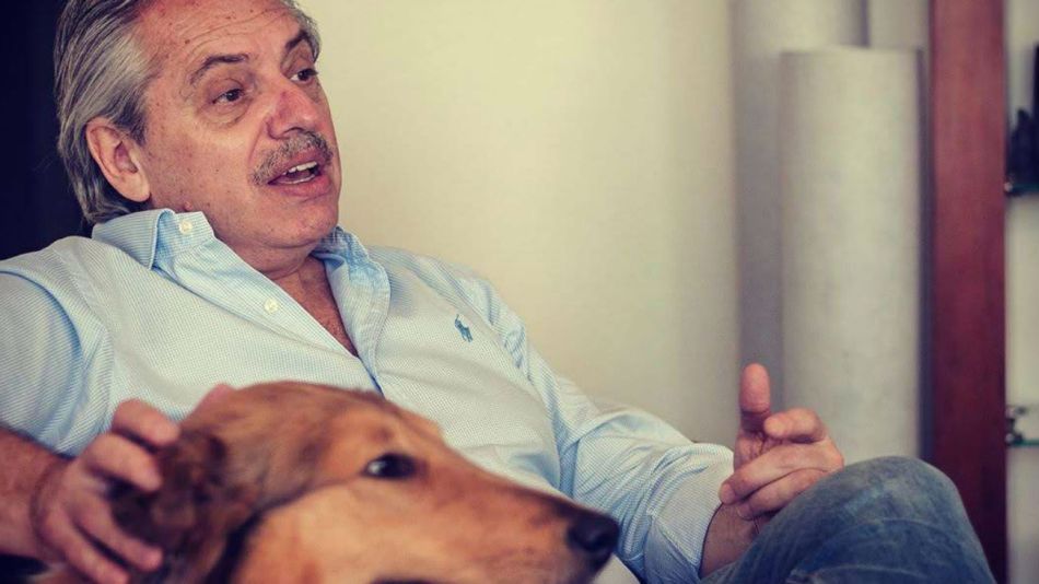 Conocé a Dylan, el perro influencer de Alberto Fernández