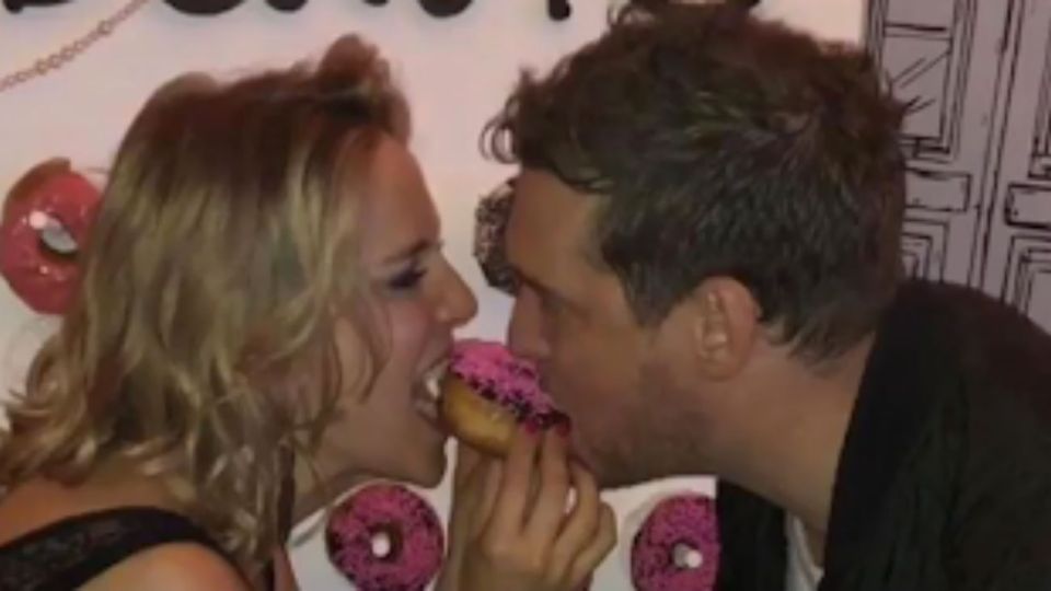 Luisana Lopilato y Michael Bublé en su cumple