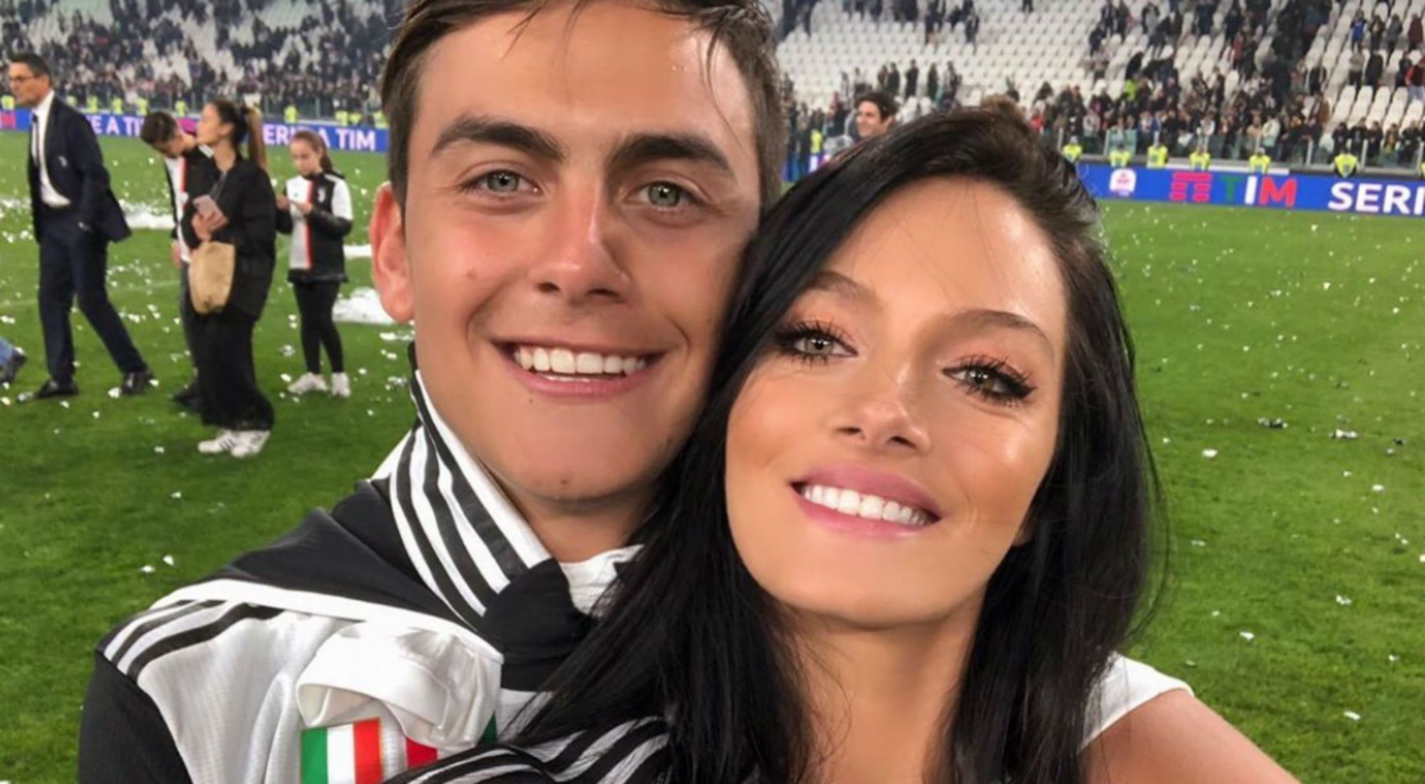 Oriana Sabatini y Paulo Dybala